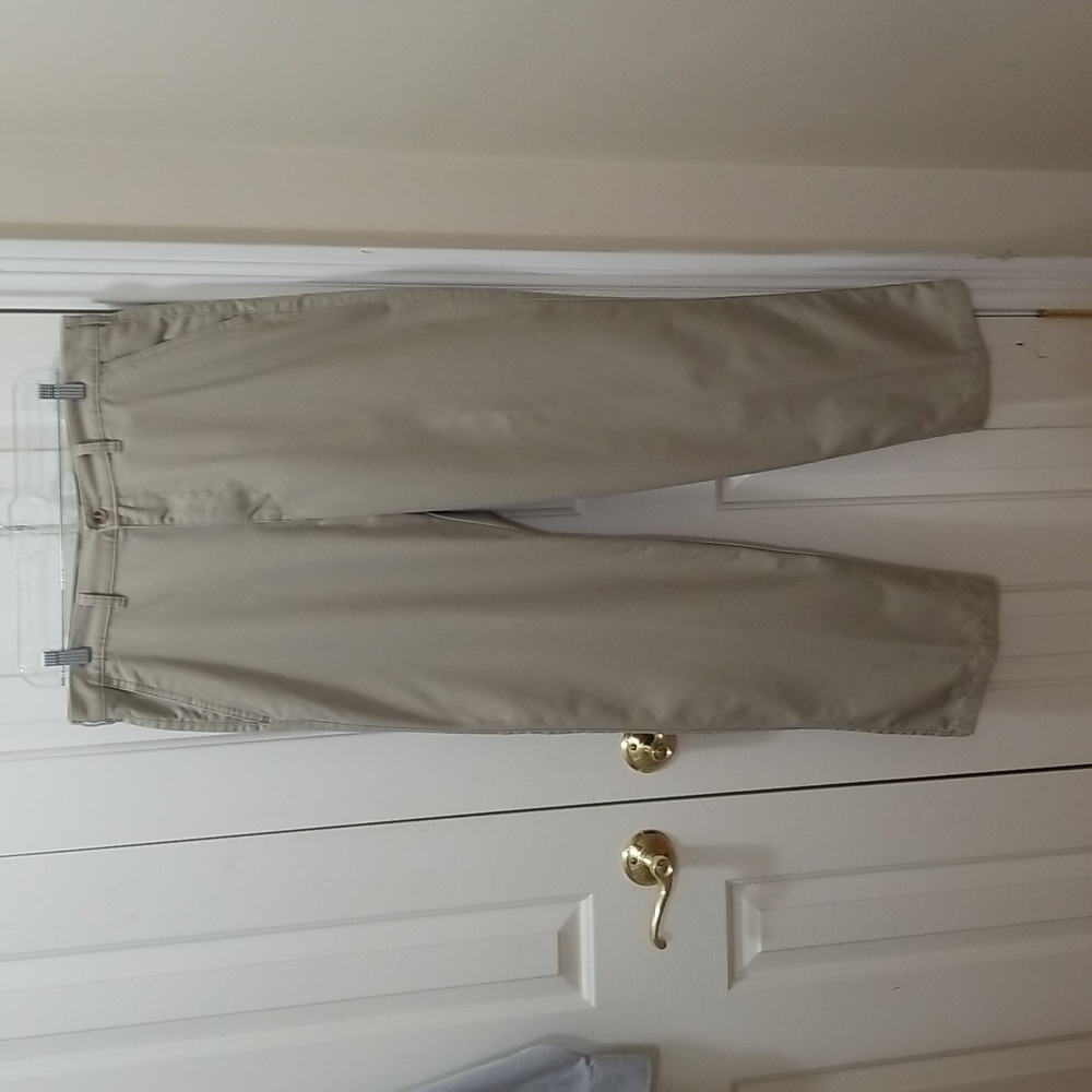 3/$12 George tan khaki pants sz 36x34